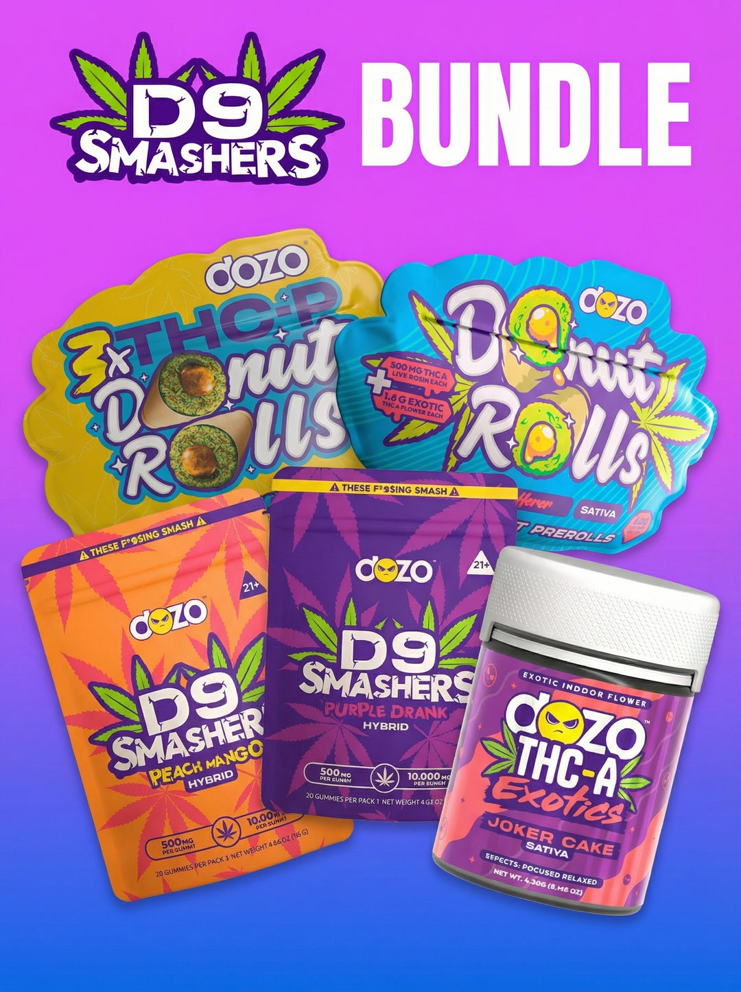 Smashers Gummies Bundle