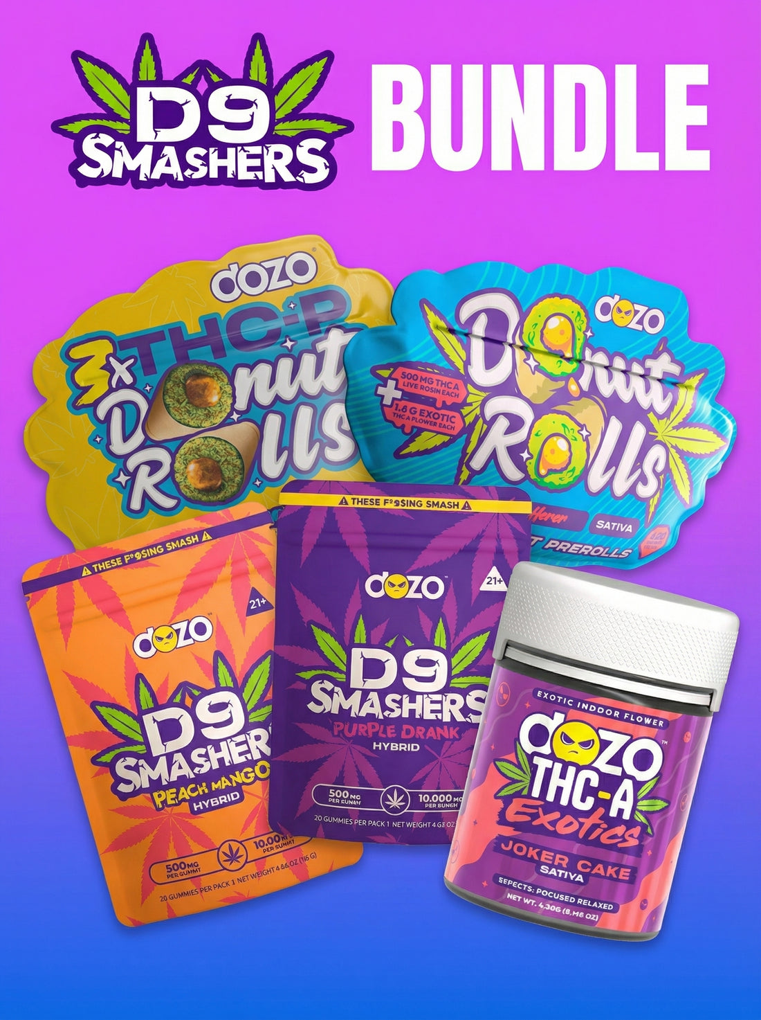 Smashers Gummies Bundle