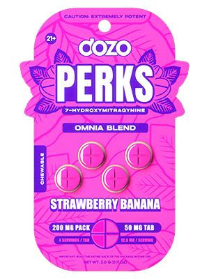 4ct 50mg Dozo PERKS 7-OH