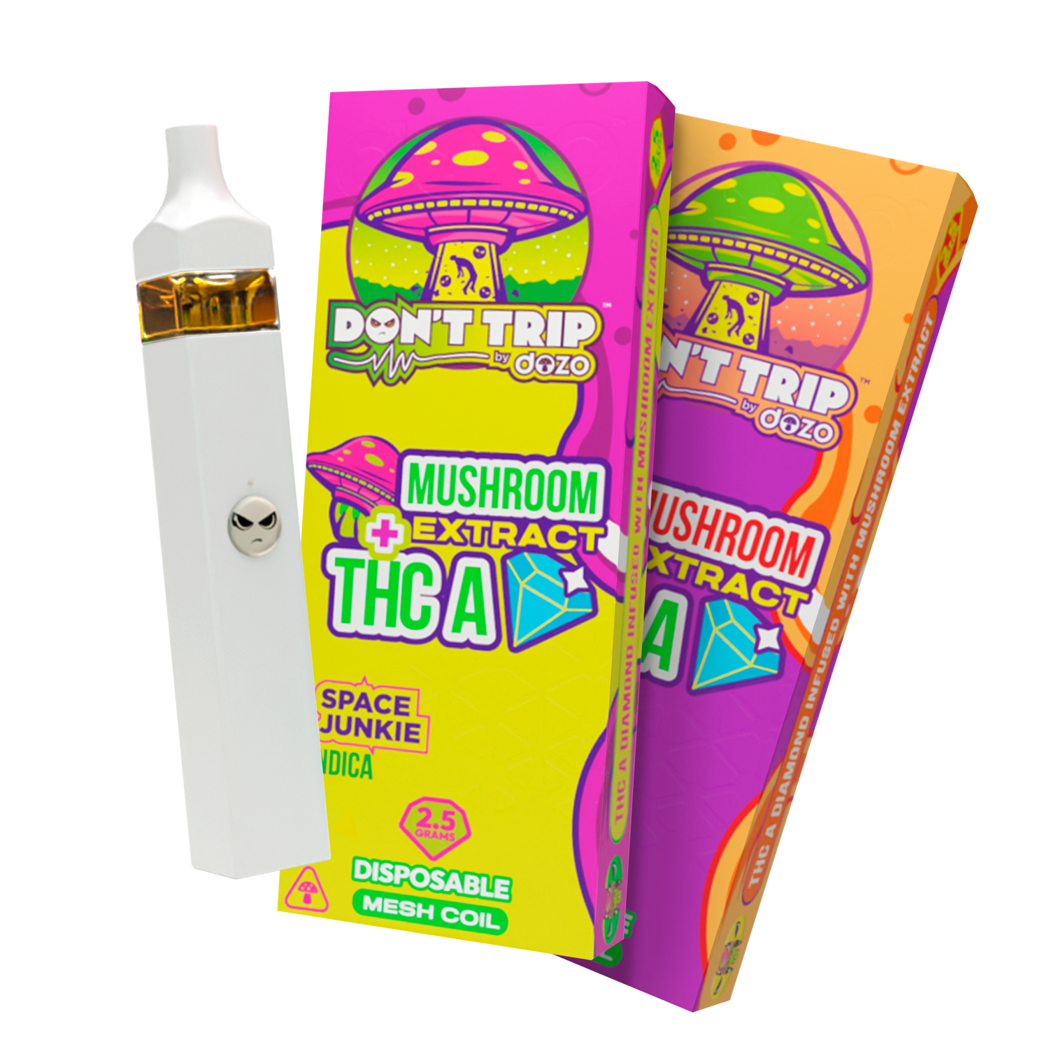 Don't Trip Mushroom Vape: Shroom Dongers (Hybrid) – puredozo