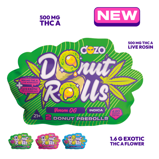 Dozo Donut Prerolls 4.20 grams