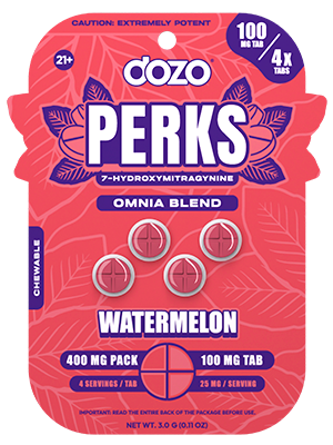 4ct 100mg Dozo PERKS 7-OH