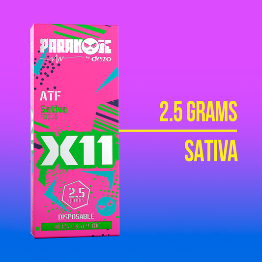 2.5g Dozo X11 Disposable | ATF (Sativa)