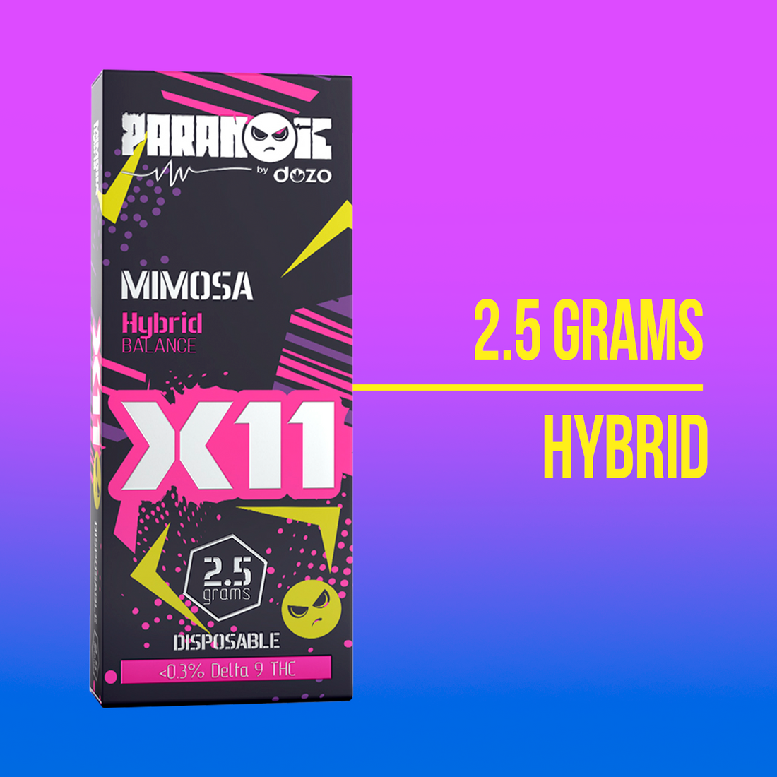 2.5g Dozo X11 Disposable
