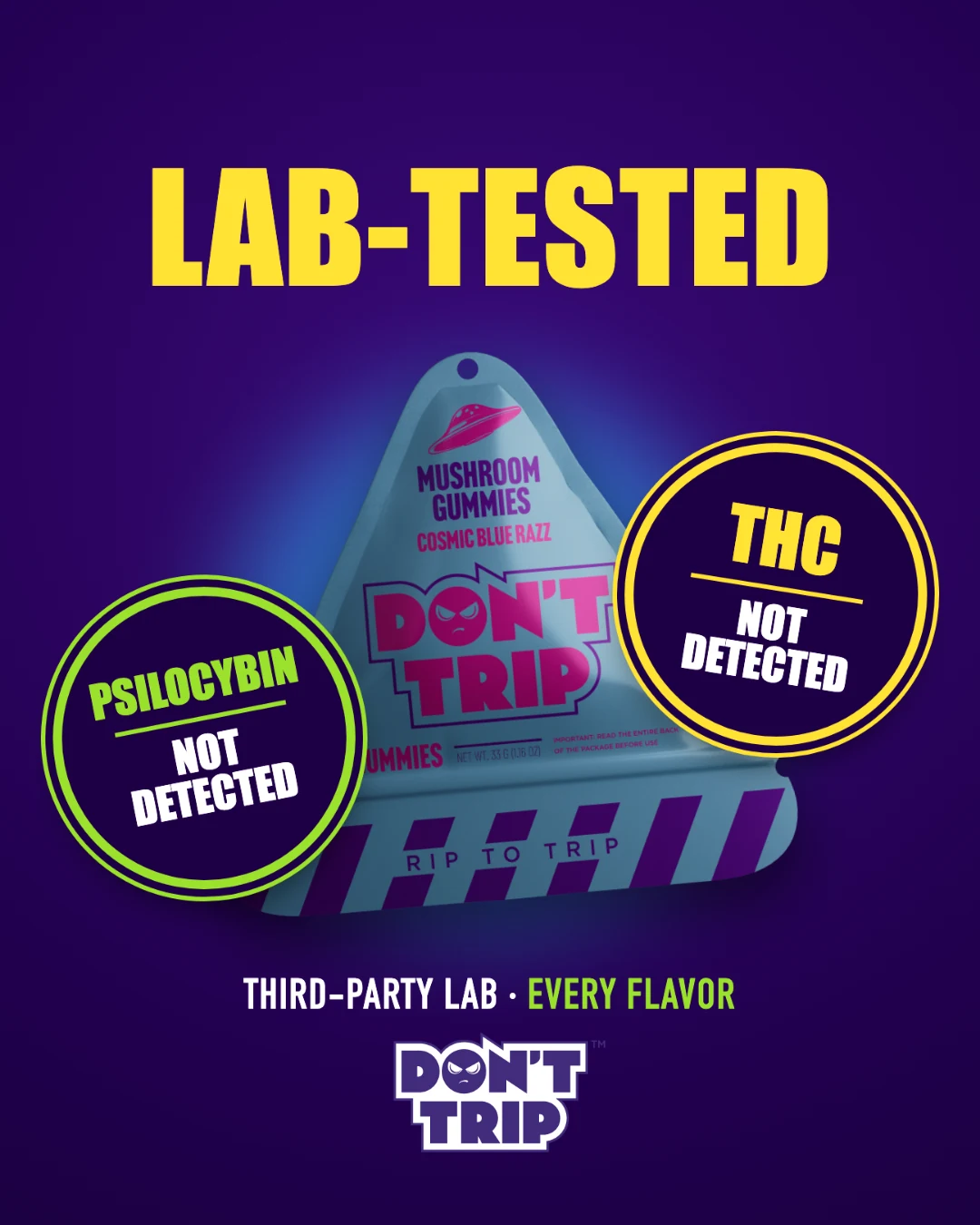 Don't Trip Mushroom Gummies